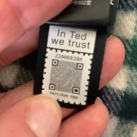 NWT Ted Baker London Checked scarf - Picture 10 of 10